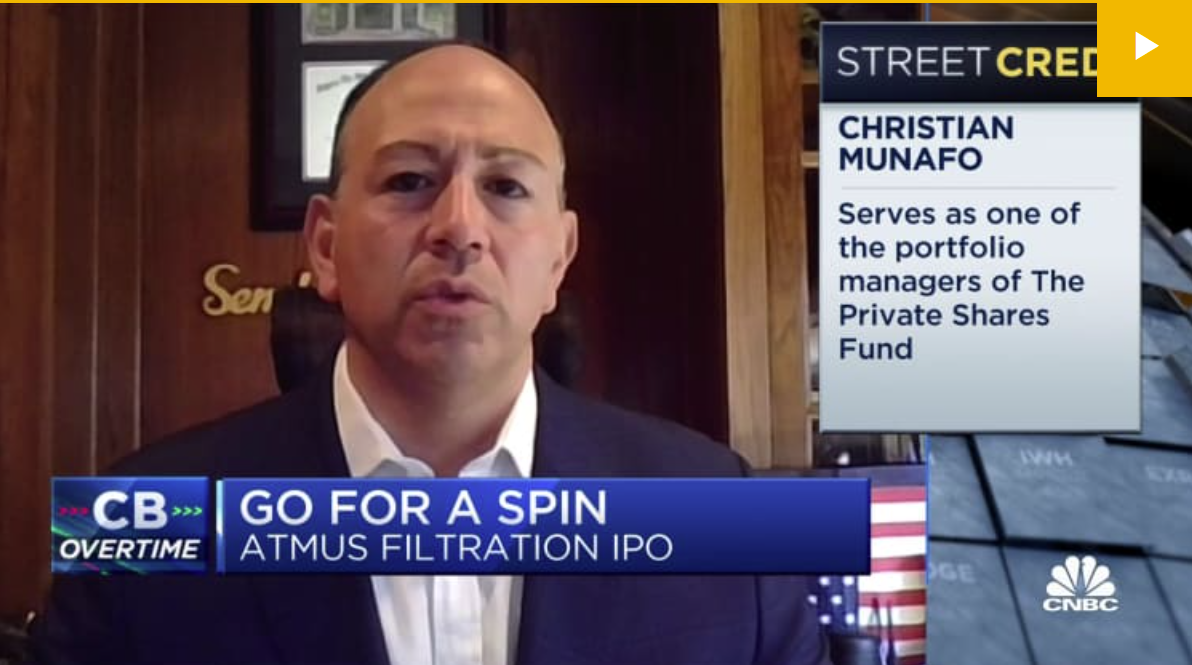 CNBC “Closing Bell: Overtime” features Christian Munafo on Private Market Investing